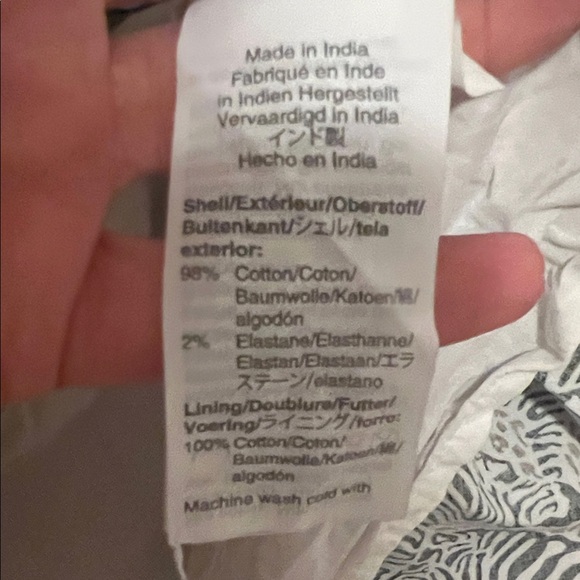 J. Crew Tiered Zebra Print Long Sleeve Dress Size XXS - Picture 4 of 7